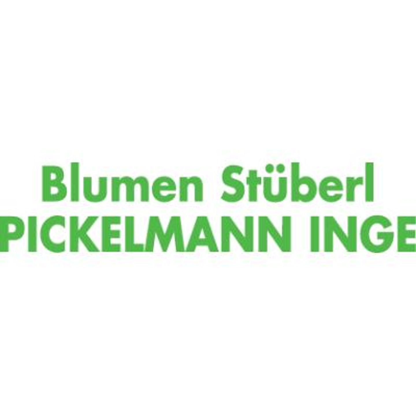 Logo der Firma Pickelmann Inge Blumenstüberl aus Nürnberg auf dem Branchenportal Gartenbau.org