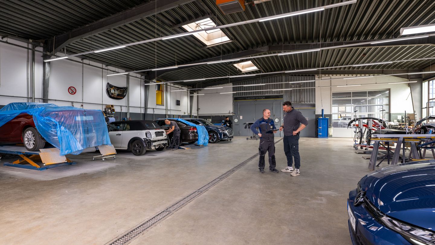 Beispielarbeit von Karosserie-Baur GmbH - veröffentlicht auf Auto-Werkstatt.de