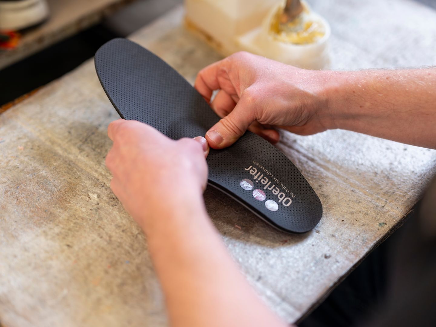 Beispielarbeit von Orthopädie-Schuhtechnik Oberleiter Inh. Matthäus Oberleiter - veröffentlicht auf Sanimio.de
