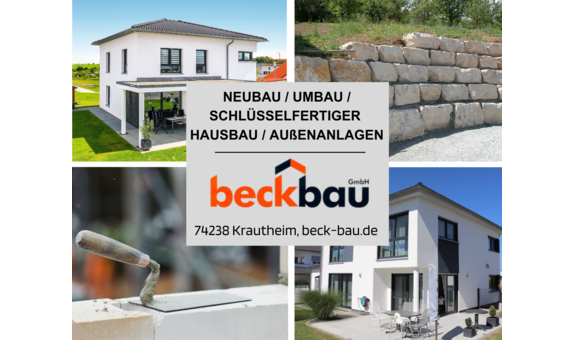 Beispielarbeit von Beck-Bau GmbH - veröffentlicht auf Bauunternehmen.org