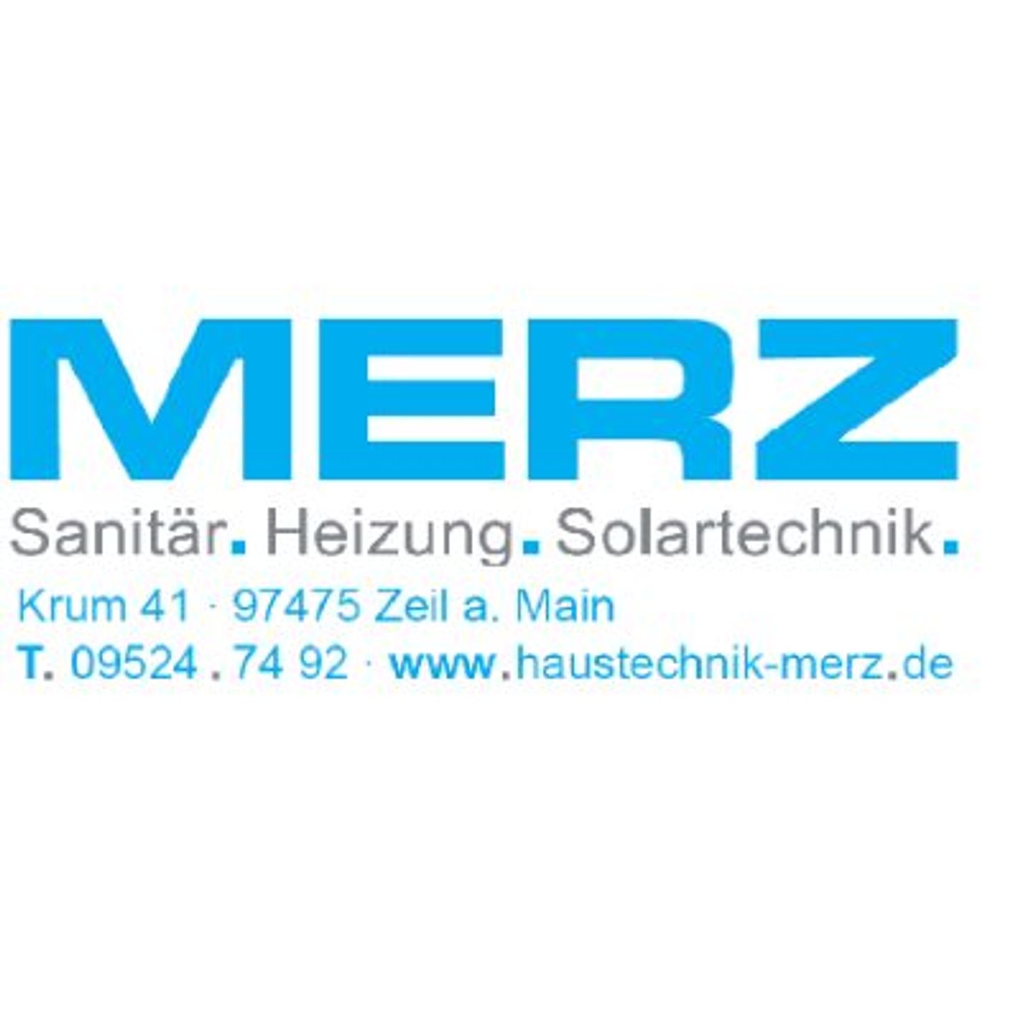 Logo der Firma MERZ GmbH & Co. KG aus Zeil auf dem Branchenportal Sanitaer.org