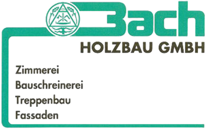 Logo der Firma Holzbau Bach GmbH aus Dürrwangen auf dem Branchenportal Tischler-Schreiner.org