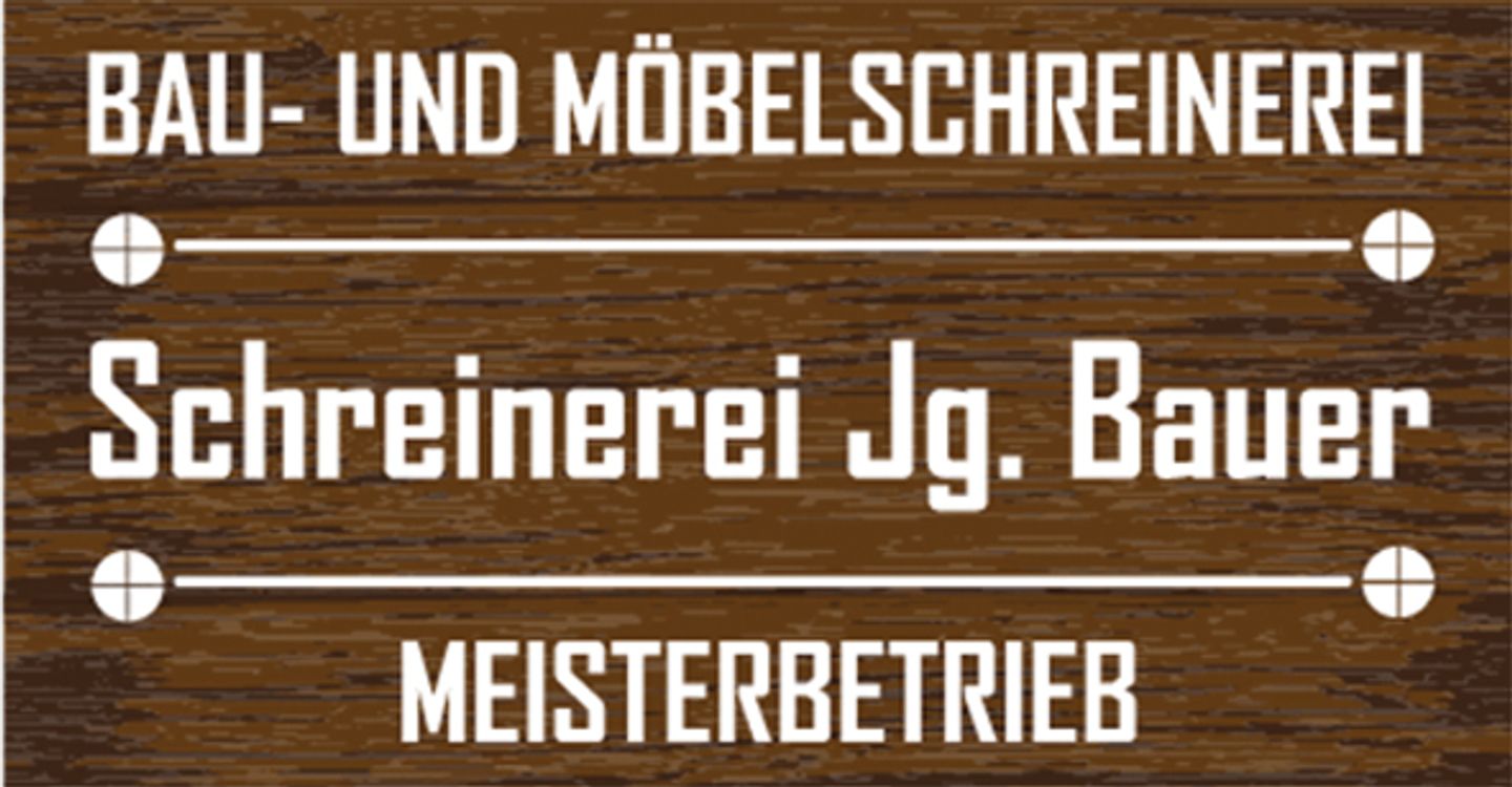 Logo der Firma Schreinerei Jg. Bauer aus Schwarzenbruck auf dem Branchenportal Tischler-Schreiner.org