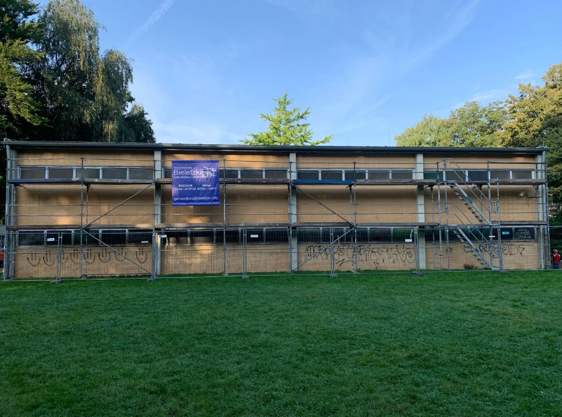 Beispielarbeit von Bieletzki Gerüstbau GmbH - veröffentlicht auf Geruestbau.org