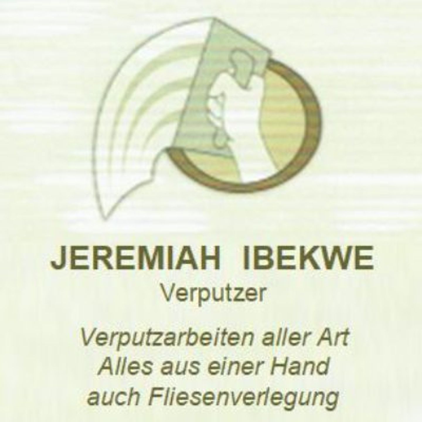 Logo der Firma Ibekwe - Verputzungen aller Art aus Goch auf dem Branchenportal Maler.org