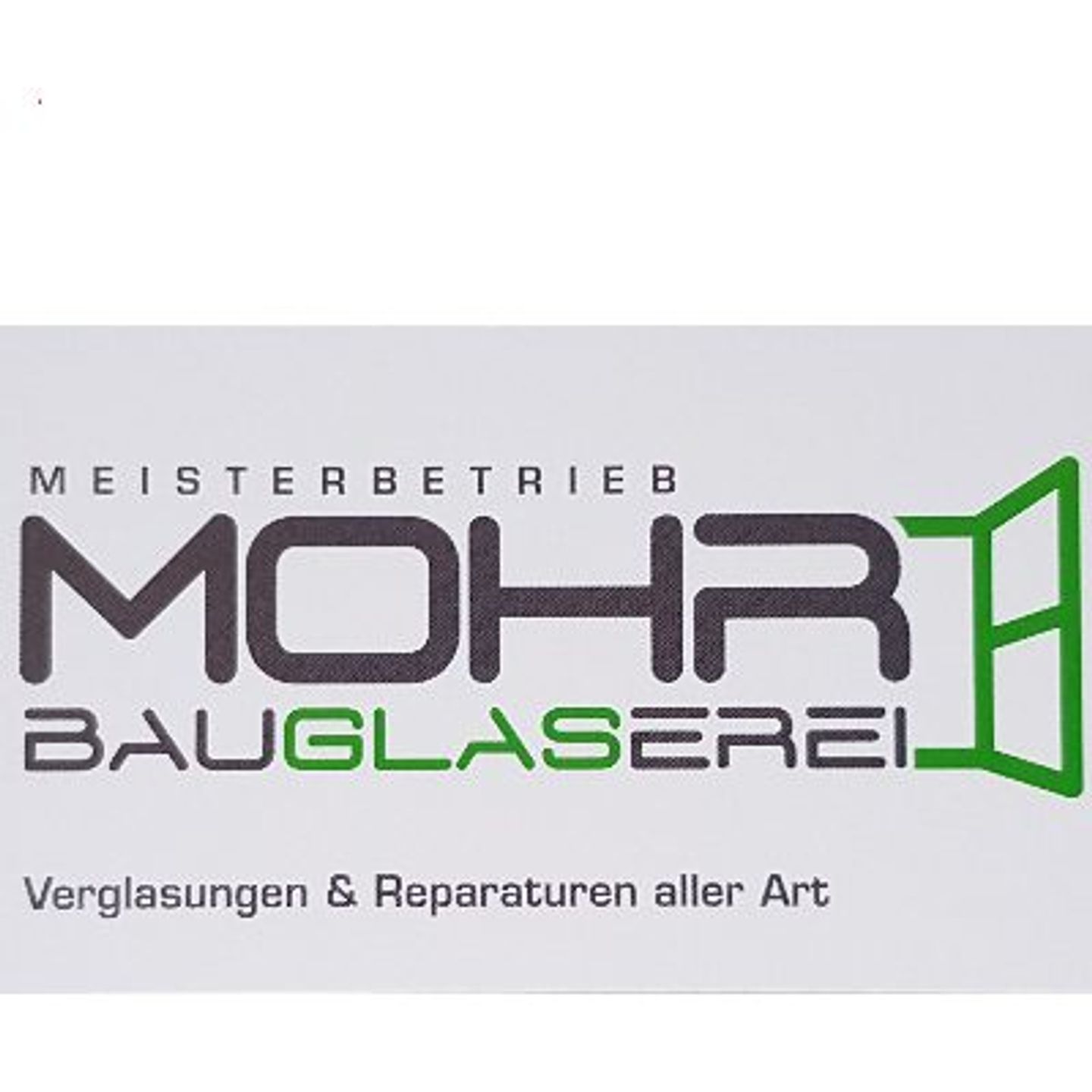 Logo der Firma Bauglaserei Yves Mohr aus Leipzig auf dem Branchenportal Glaserei.org