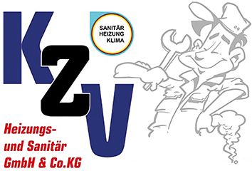 Logo der Firma KZV Heizungs- und Sanitär GmbH & Co. KG aus Plauen auf dem Branchenportal Sanitaer.org