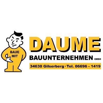 Logo der Firma Bauunternehmen Daume GmbH aus Gilserberg auf dem Branchenportal Bauunternehmen.org