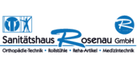 Logo der Firma Sanitätshaus Rosenau GmbH aus Neustadt/Orla auf dem Branchenportal Sanimio.de