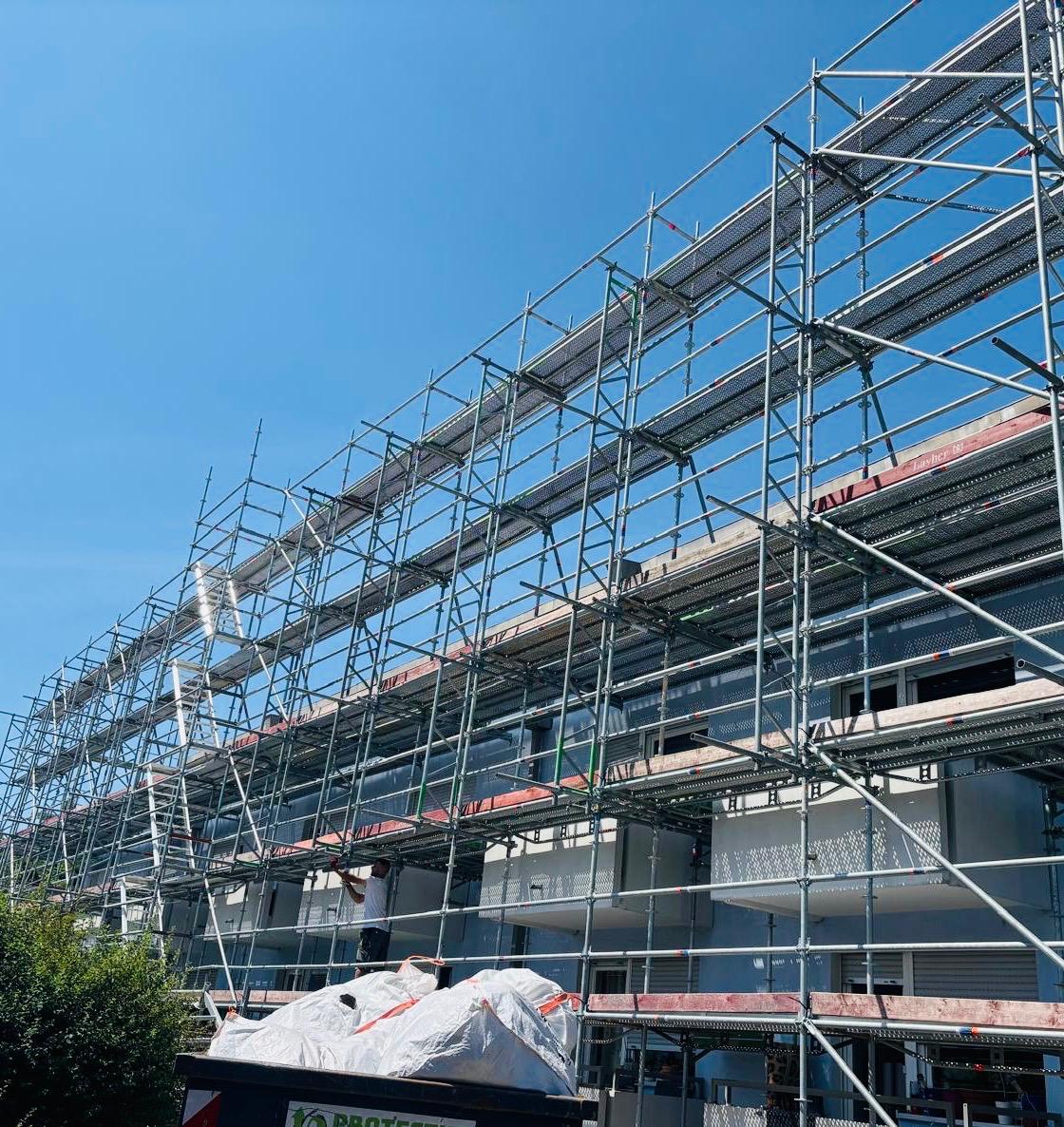 Beispielarbeit von Krämer Gerüstbau Meisterbetrieb München - veröffentlicht auf Geruestbau.org