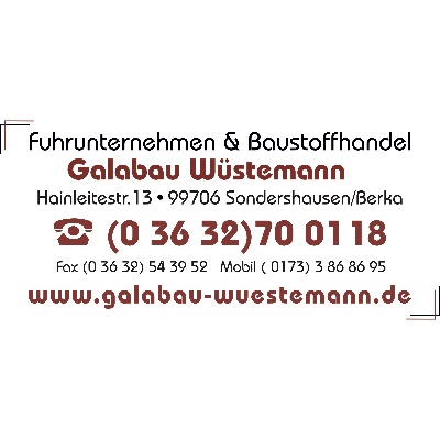 Logo der Firma Marcus Wüstemann aus Sondershausen auf dem Branchenportal Gartenbau.org