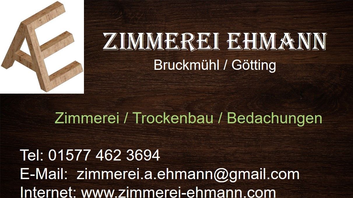 Beispielarbeit von Zimmerei Ehmann - veröffentlicht auf Tischler-Schreiner.org