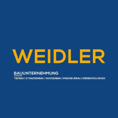Logo der Firma WILHELM WEIDLER GmbH & Co. KG Bauunternehmung I Tiefbau I Straßenbau I Wasserbau I Erdbau aus Urbach auf dem Branchenportal Bauunternehmen.org