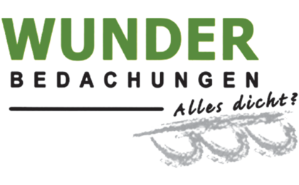 Logo der Firma Wunder Bedachungen GmbH aus Coburg auf dem Branchenportal Dachdecker.com