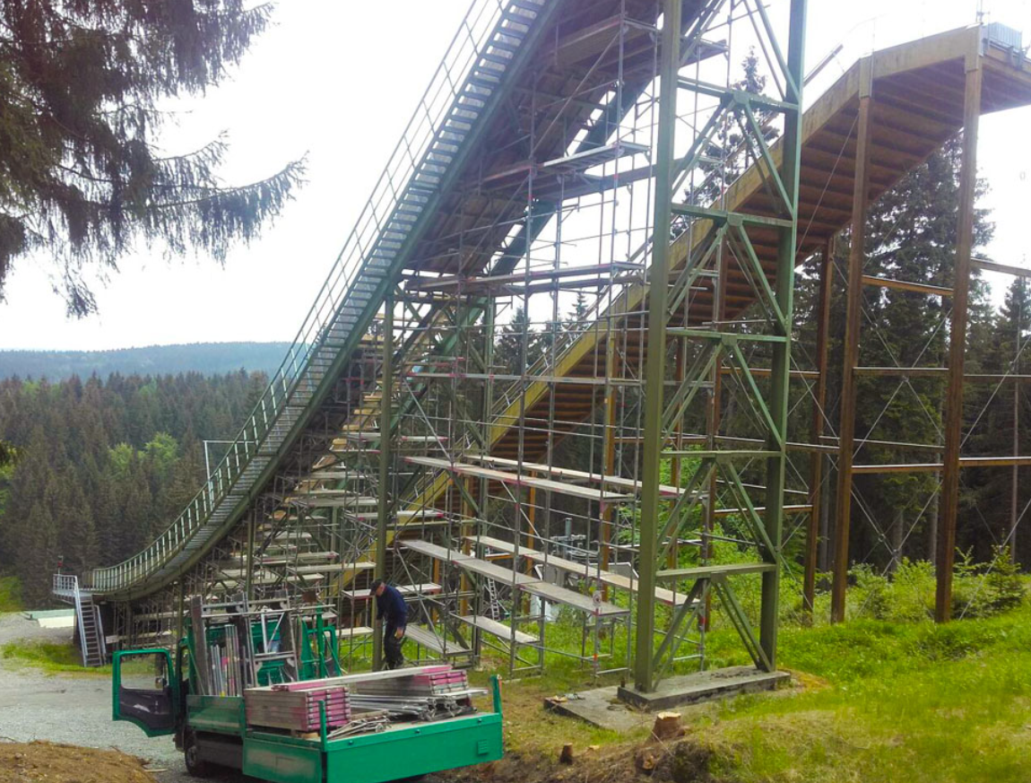 Beispielarbeit von VRBA Gerüstbau GmbH - veröffentlicht auf Geruestbau.org