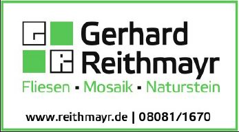 Logo der Firma Fliesen Reithmayr oHG aus Sankt Wolfgang auf dem Branchenportal Fliesenleger.net
