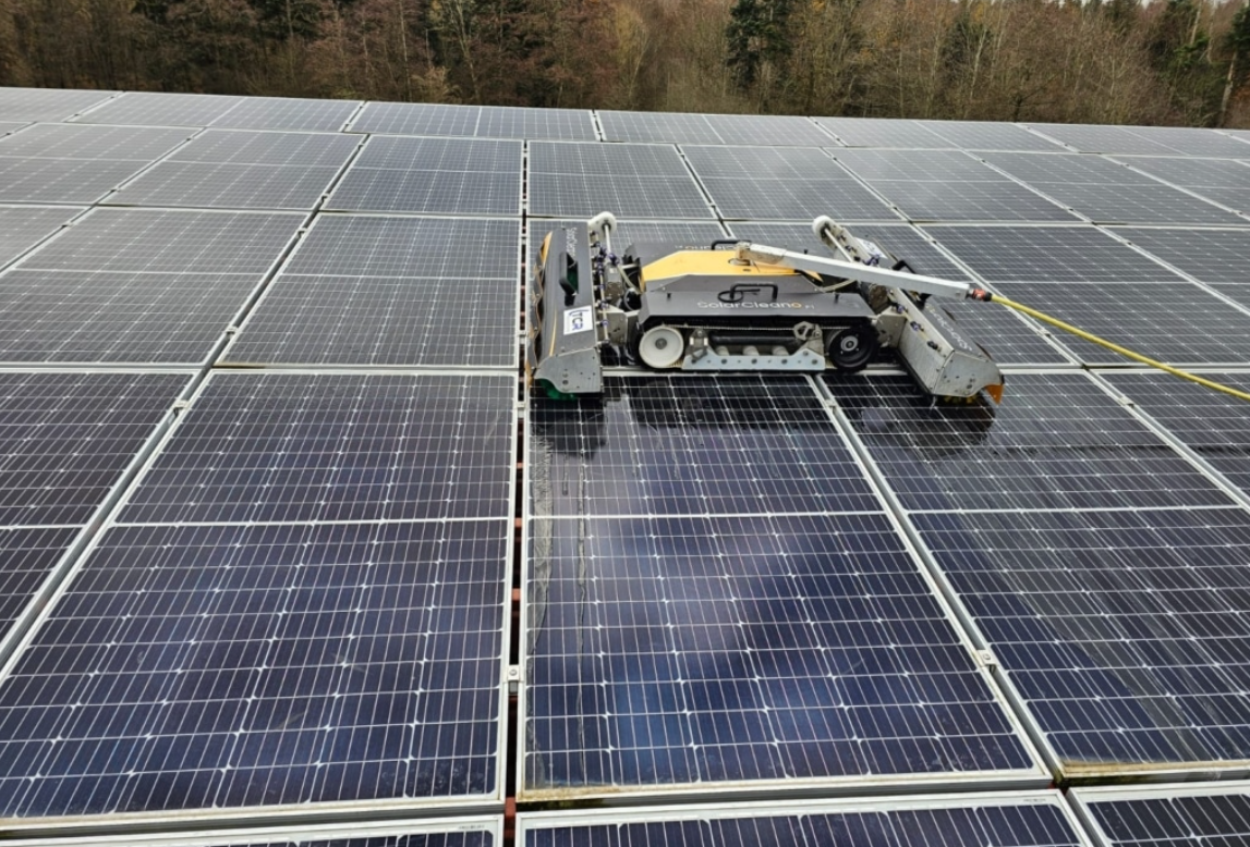 Beispielarbeit von TCR Reinigungstechnik - veröffentlicht auf Solartechnik.org