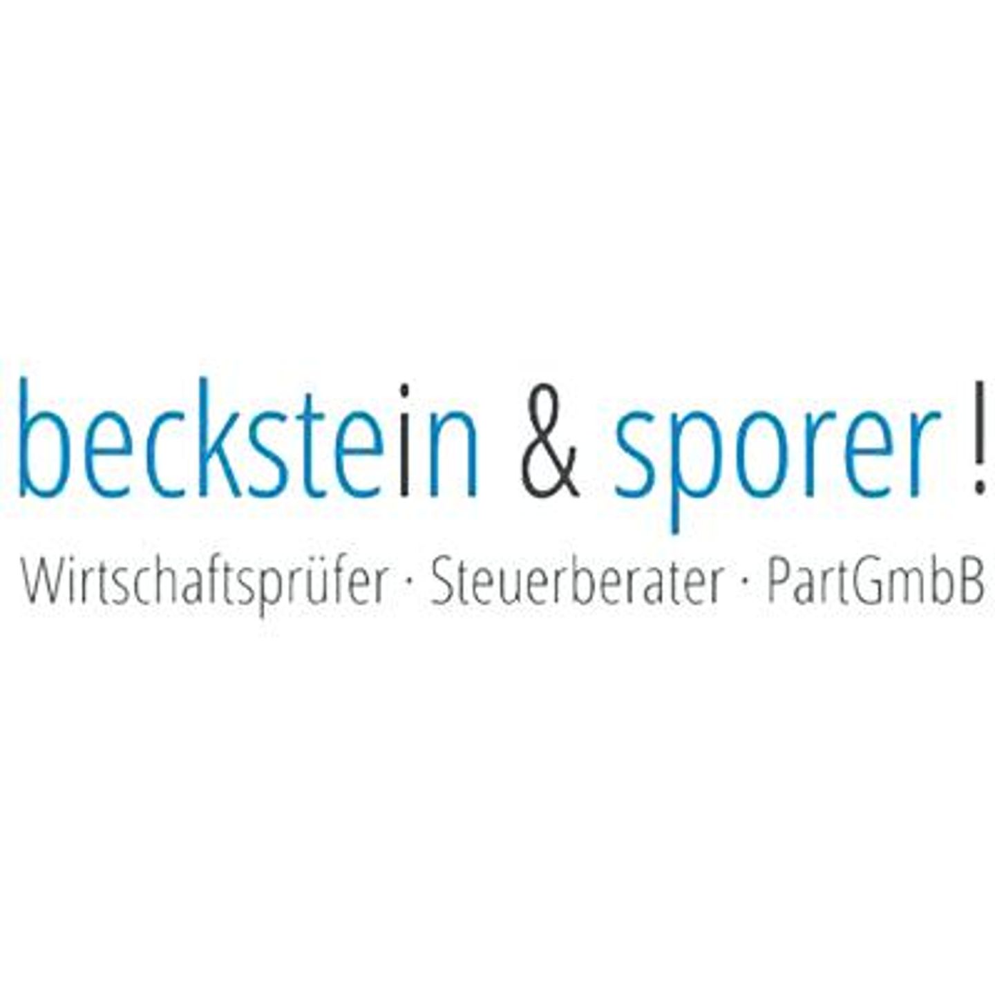 Logo der Firma beckstein & sporer! Wirtschaftsprüfer Steuerberater PartGmbB aus Schongau auf dem Branchenportal Steuer-Berater.de