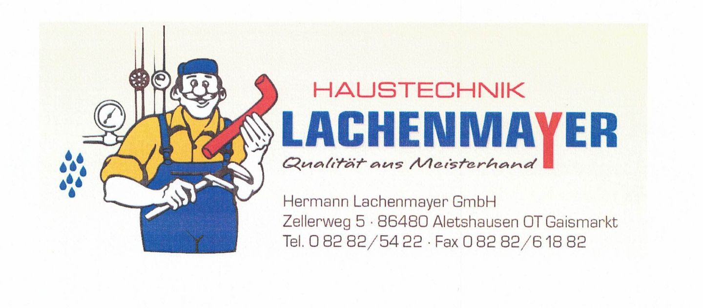 Logo der Firma Lachenmayer GmbH | Heizung, Sanitär, Solar aus Aletshausen auf dem Branchenportal Elektriker.org