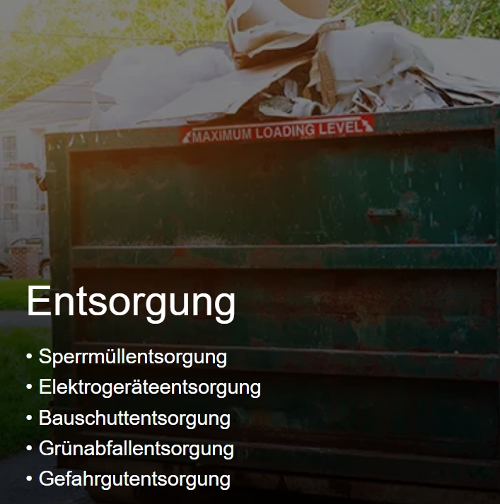 Beispielarbeit von Udo's Entrümpelungsteam - veröffentlicht auf Hausmeisterdienste.net