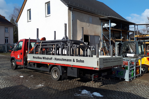 Beispielarbeit von Metallbau Wilsdruff Hanschmann & Sohn - veröffentlicht auf Schlosserei.net