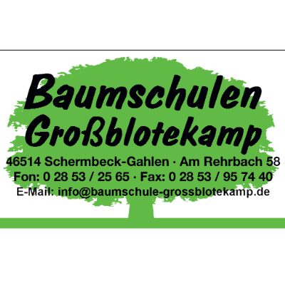Logo der Firma Gartenservice Großblotekamp aus Schermbeck auf dem Branchenportal Gartenbau.org