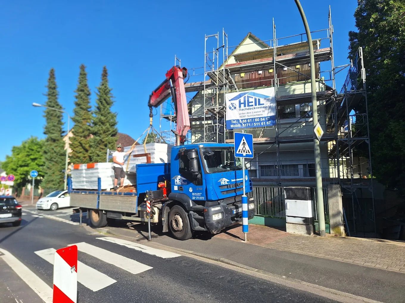 Beispielarbeit von Karlheinz Heil Dachdeckermeister - veröffentlicht auf Dachdecker.com