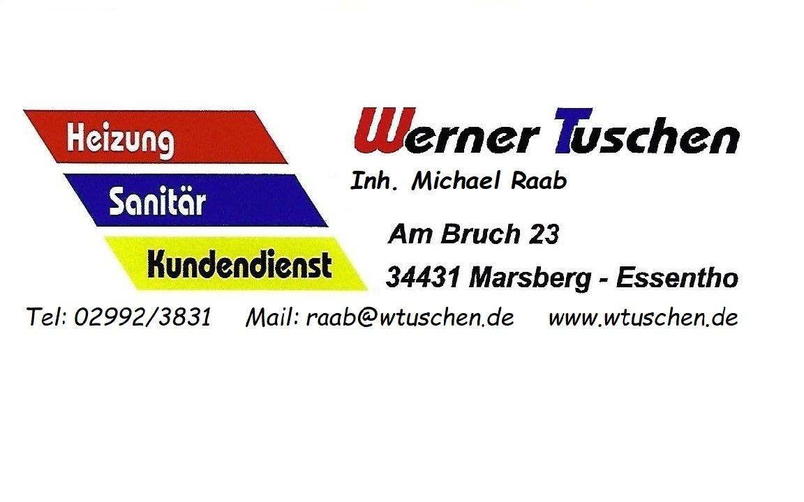 Logo der Firma Tuschen Werner Heizung Sanitär aus Marsberg auf dem Branchenportal Sanitaer.org