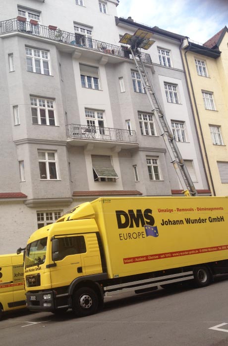 Beispielarbeit von Johann Wunder GmbH - Umzugsunternehmen München - veröffentlicht auf Hausmeisterdienste.net