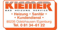 Logo der Firma Heizungs- und Lüftungsbau Kiemer GmbH aus Pfaffenhofen auf dem Branchenportal Klimatechniker.net