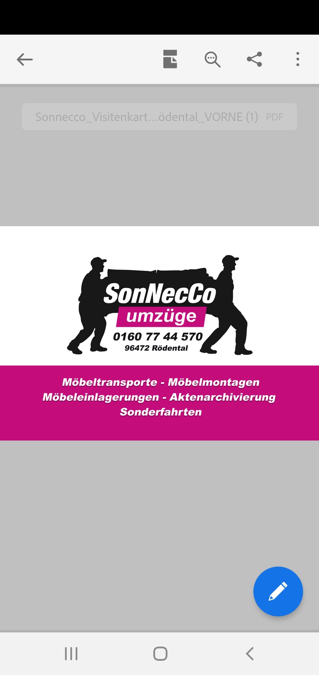 Beispielarbeit von SonNecCo - veröffentlicht auf Hausmeisterdienste.net