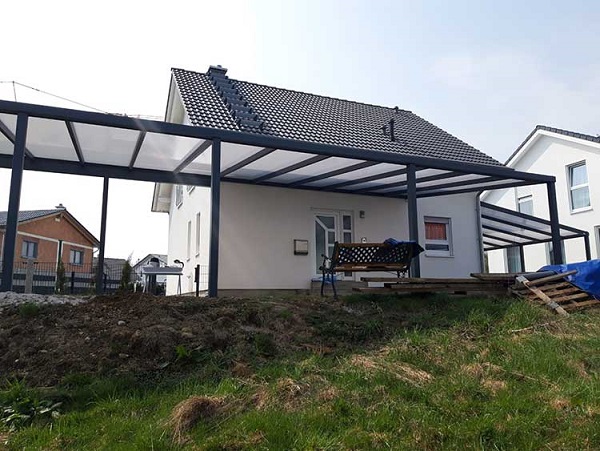 Beispielarbeit von O & P Profi Überdachung GmbH - veröffentlicht auf Schlosserei.net