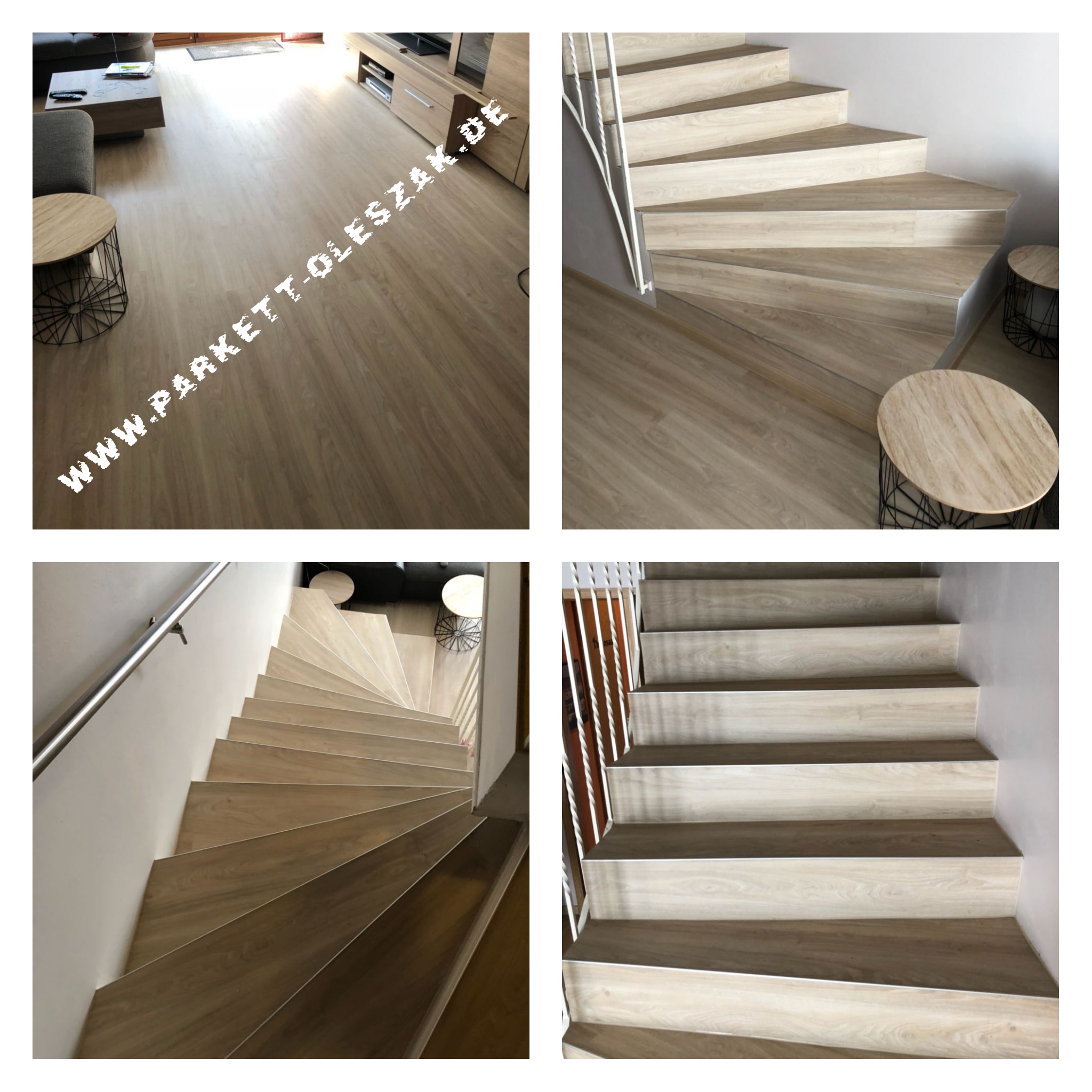 Beispielarbeit von Design-Parkett Oleszak - veröffentlicht auf Tischler-Schreiner.org