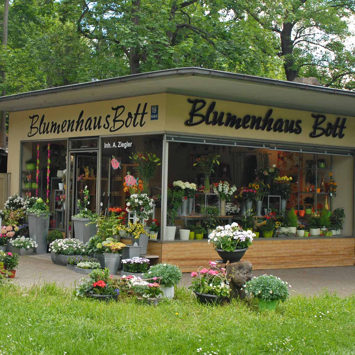 Beispielarbeit von Blumenhaus Bott - veröffentlicht auf Gartenbau.org