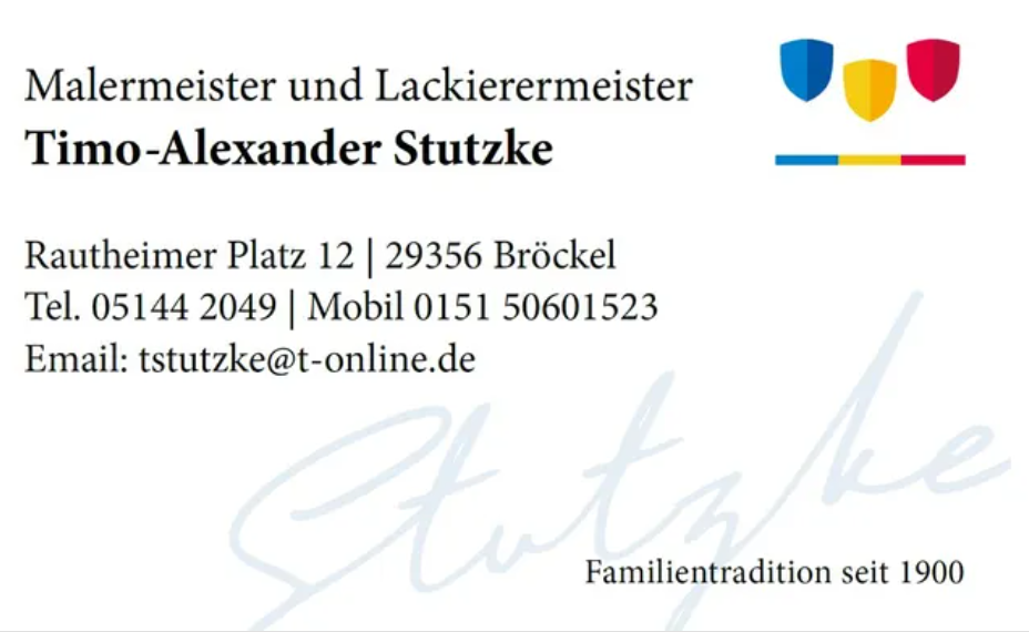 Beispielarbeit von Malermeister Timo-Alexander Stutzke - veröffentlicht auf Maler.org