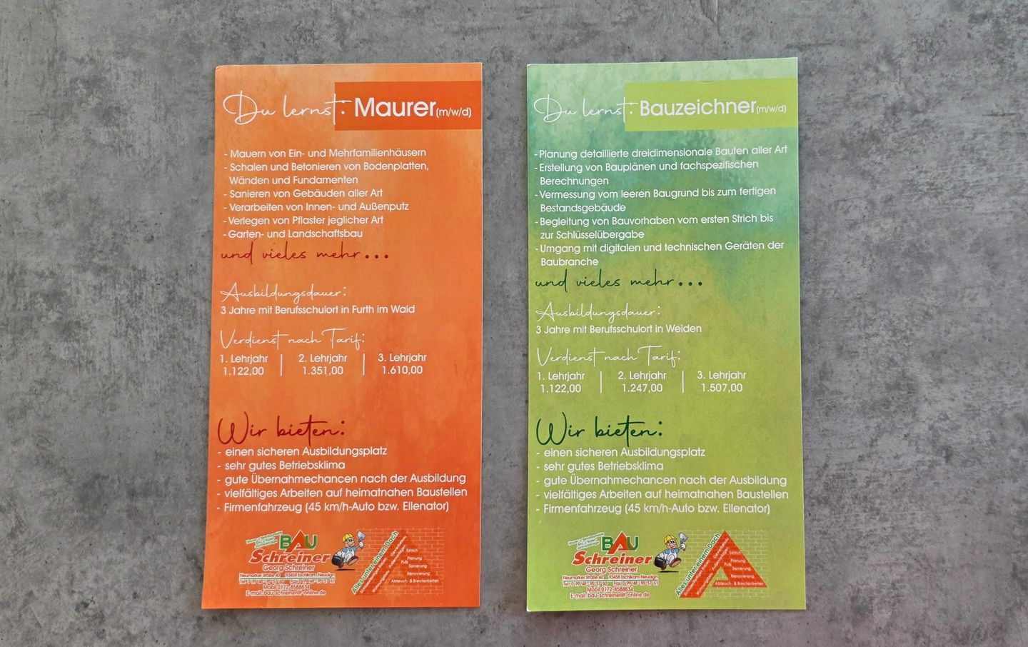 Beispielarbeit von Schreiner Bau GmbH - veröffentlicht auf Bauunternehmen.org