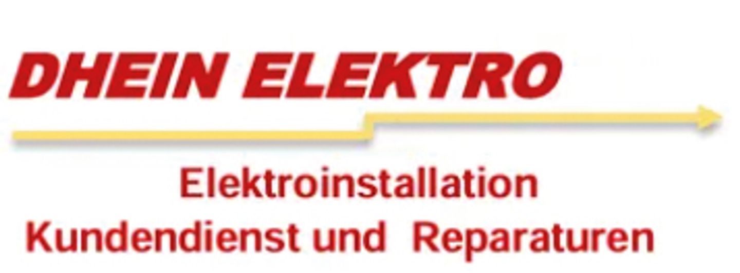 Logo der Firma Dhein Elektro aus Oberasbach auf dem Branchenportal Elektriker.org