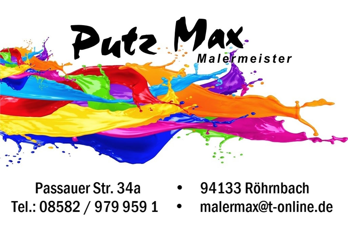 Logo der Firma Max Putz Malerbetrieb aus Röhrnbach auf dem Branchenportal Maler.org