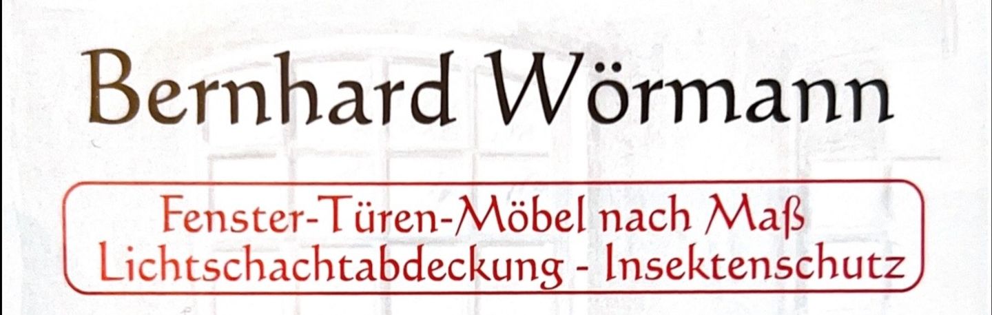 Logo der Firma Wörmann Bernhard Montage & Reparaturen aus Hofheim auf dem Branchenportal Glaserei.org