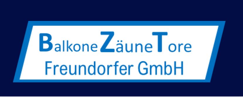 Logo der Firma Balkone, Zäune und Tore Freundorfer GmbH aus Hengersberg auf dem Branchenportal Tischler-Schreiner.org