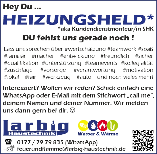 Beispielarbeit von Larbig Haustechnik GmbH Heizung Sanitär Klima - veröffentlicht auf Sanitaer.org