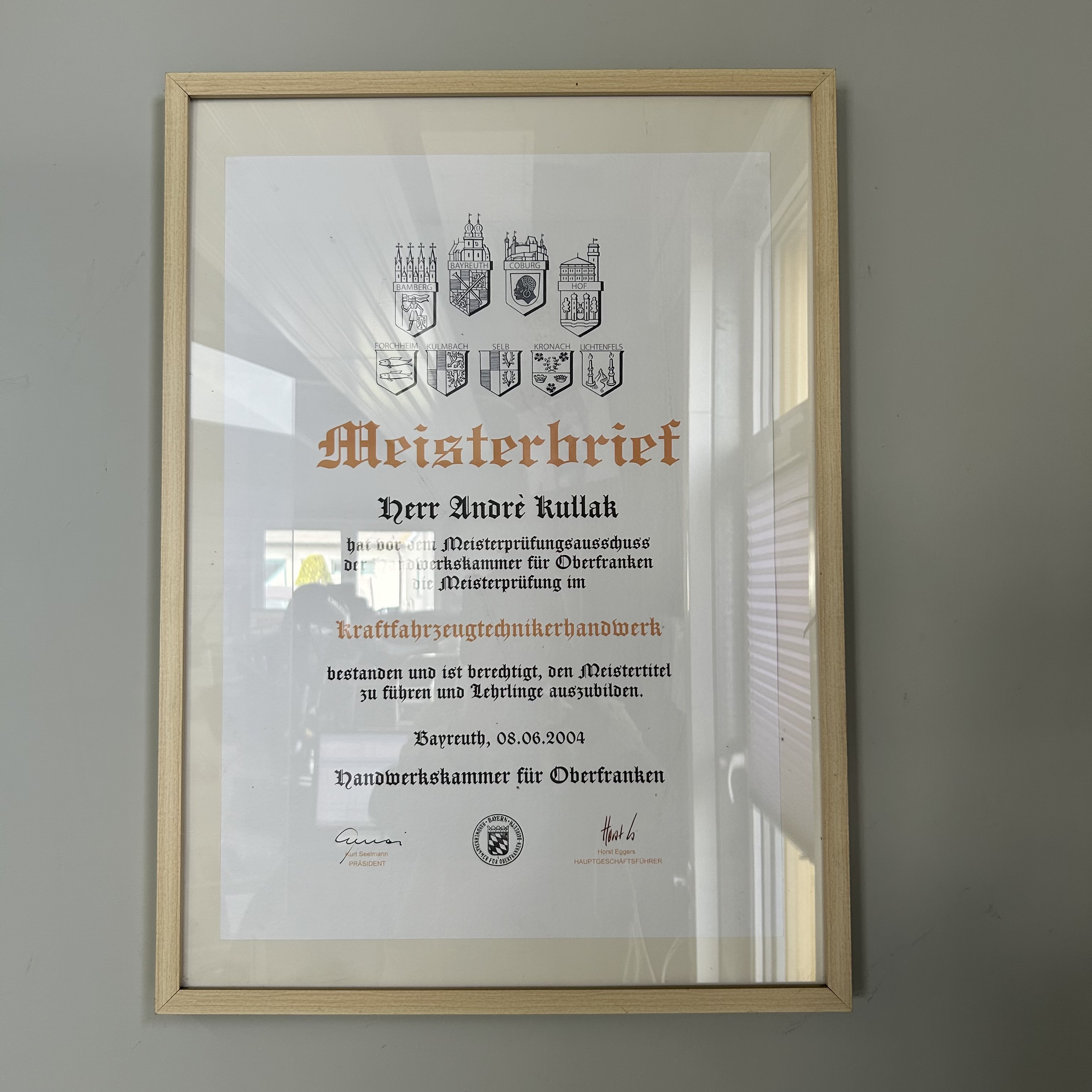 Beispielarbeit von Autohaus Kullak GmbH - veröffentlicht auf Auto-Werkstatt.de