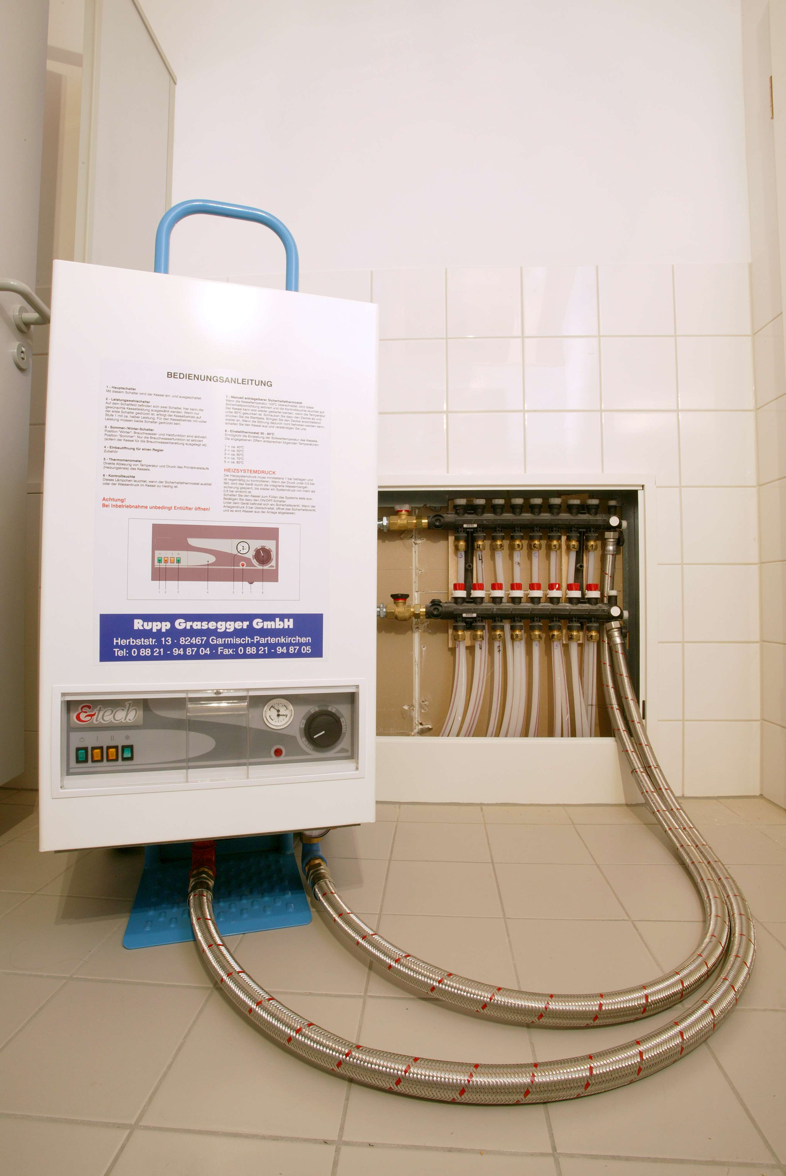 Beispielarbeit von Rupp Grasegger GmbH, Heizmobil - Verleih - veröffentlicht auf Heizungsbau.net