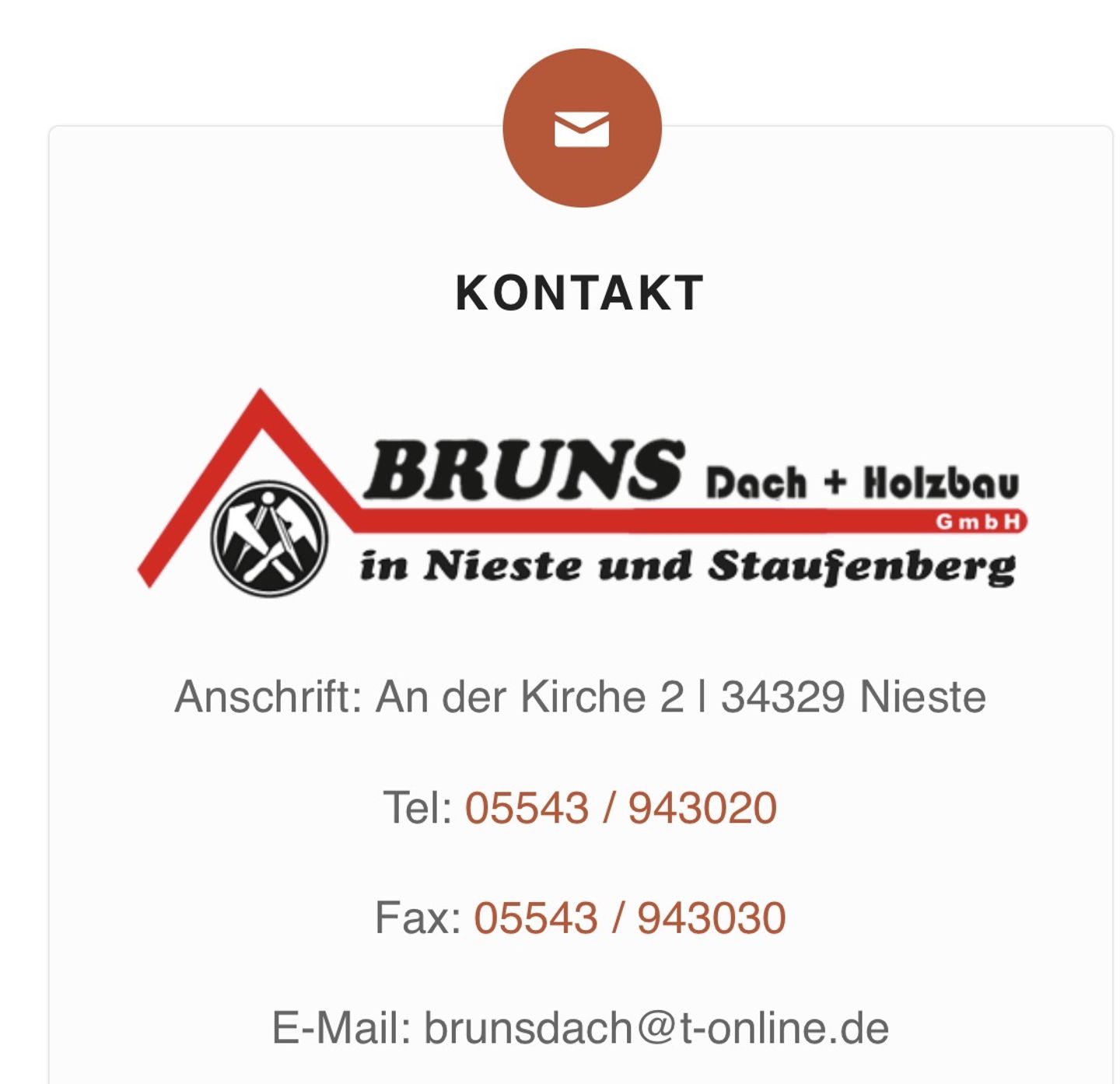 Beispielarbeit von Bruns Dach + Holzbau GmbH in Nieste und Staufenberg - veröffentlicht auf Dachdecker.com