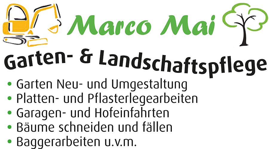 Logo der Firma Mai Marco Garten- & Landschaftspflege aus Marktrodach auf dem Branchenportal Gartenbau.org