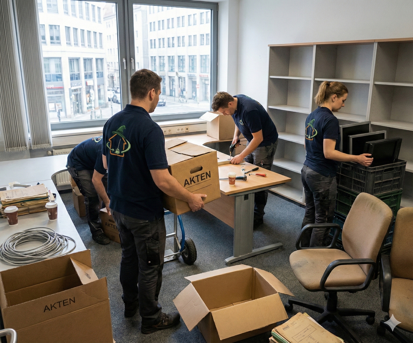 Beispielarbeit von Räumzwerge - veröffentlicht auf Hausmeisterdienste.net