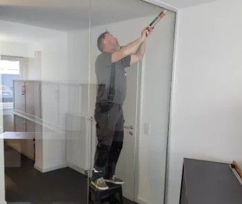 Beispielarbeit von Glasbau Wenzlitschke GmbH Jochen Wenzlitschke - veröffentlicht auf Glaserei.org