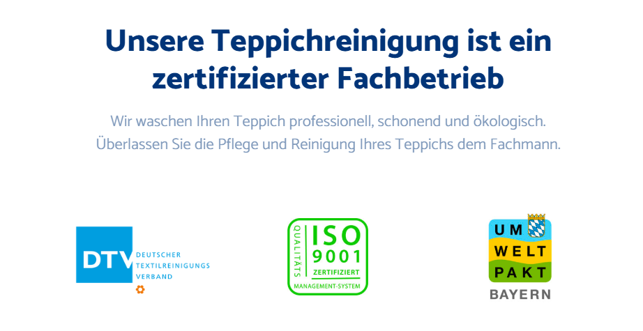 Beispielarbeit von Teppich-Wasch-Center Bayern A. Kriwy GmbH - veröffentlicht auf Hausmeisterdienste.net