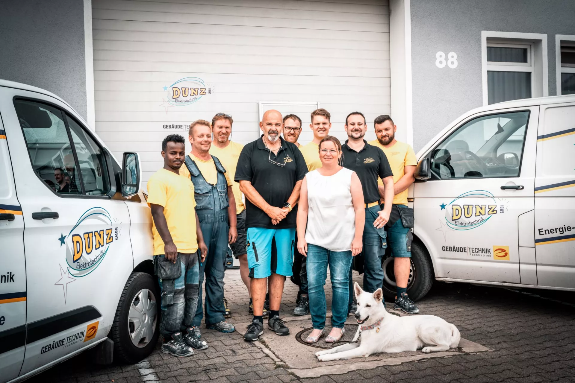 Beispielarbeit von Dunz Elektrotechnik GmbH - veröffentlicht auf Elektriker.org