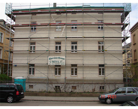 Beispielarbeit von Bösl Ingrid Gerüstbau - veröffentlicht auf Geruestbau.org